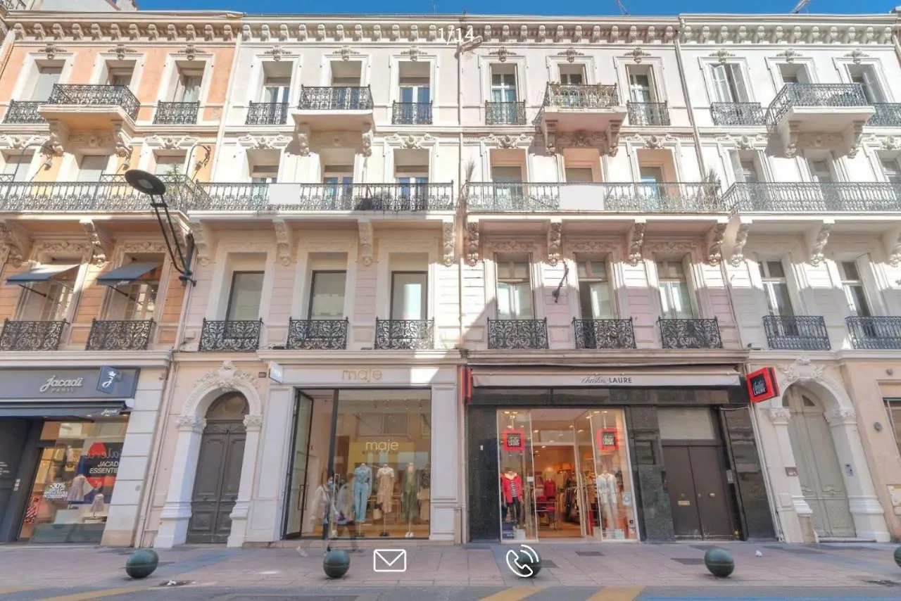 Arundel Croisette 100M Beach, Palais Free Parking Ac Fibre Cannes